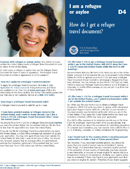 Refugee Travel Document 1 form
