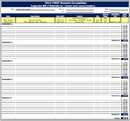 Bill of Materials Excel Template form