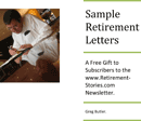 Sample Retirement Letters form