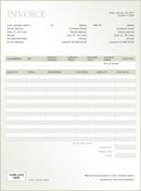 General Invoice Template 3 form