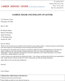 Follow Up Letter Sample 1 form