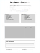 Sales Invoice 1 form