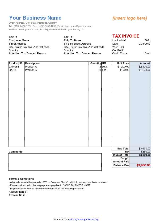 Sales Invoice 3