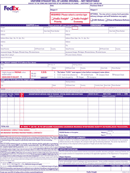 Uniform Straight Bill of Lading Original form