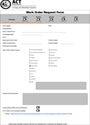 Job Order Template form