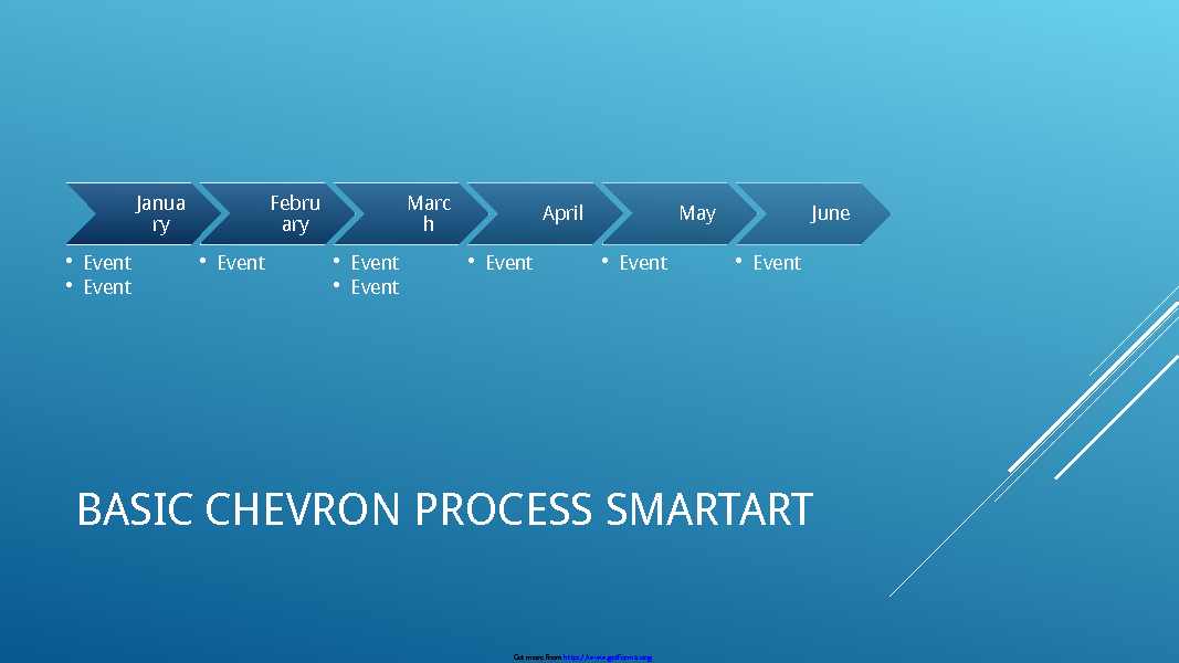 Timeline (Blue Horizontal Chevrons, Widescreen)