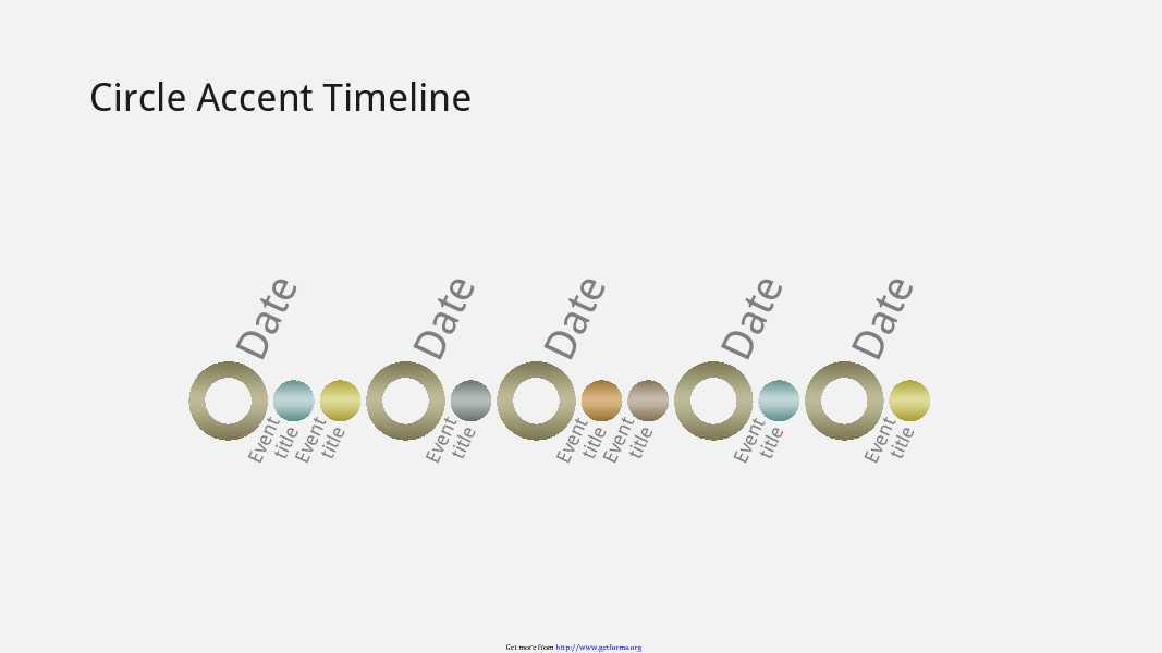 Event Timeline Diagram Slide