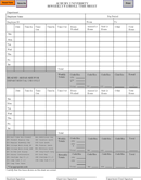 Biweekly Payroll Time Sheet form