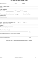 Incident Report Template 3 form