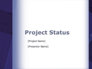 Project Status Report Template 3 form