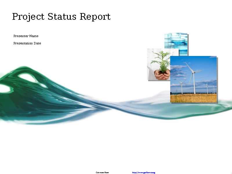 Project Status Report Template 5