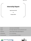 Internship Report 3 form