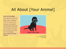 Animal Report Template 1 form