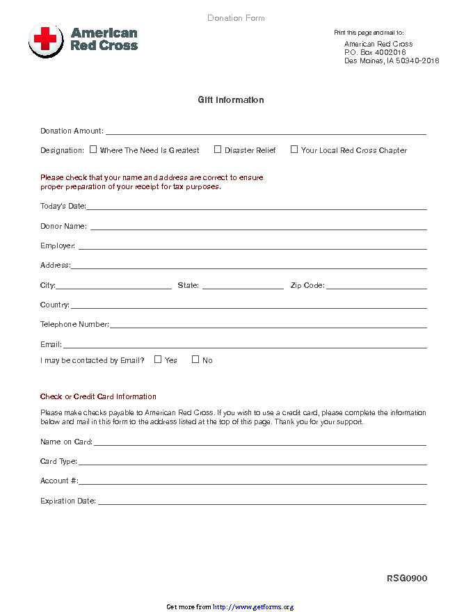 Donation Form 2
