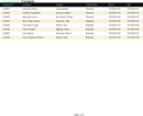 Customer Contact List 2 form