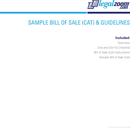 Cat Bill of Sale 1 form