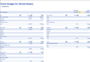 Event Budget Template 3 form