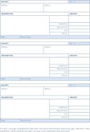 Payment Receipt 1 form