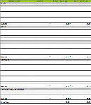 Christmas Shopping Budget Template form